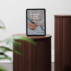 Workbook for a job interview